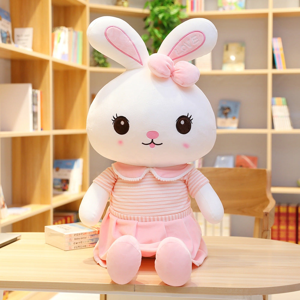Plush Toy Little White Rabbit Doll Doll Cute Sleeping Doll