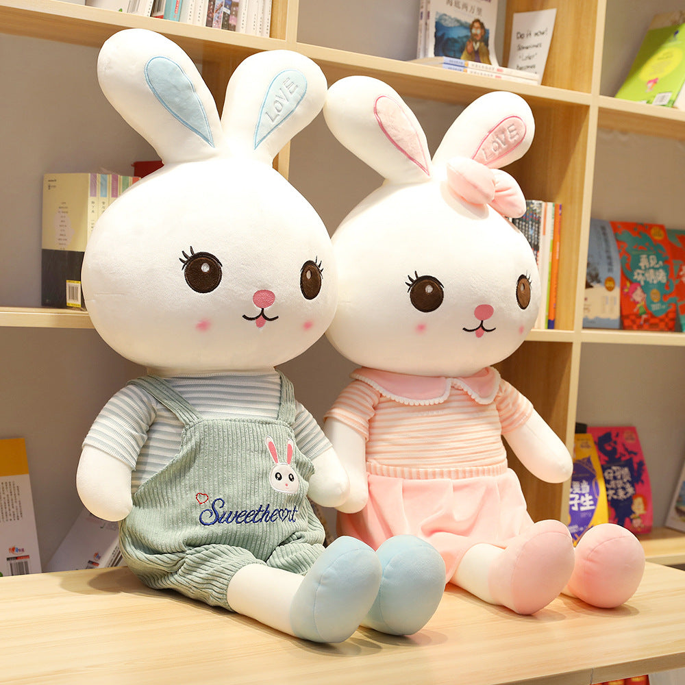 Plush Toy Little White Rabbit Doll Doll Cute Sleeping Doll