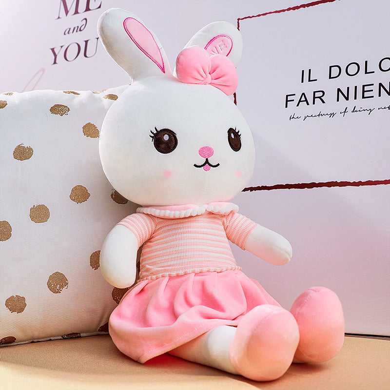 Plush Toy Little White Rabbit Doll Doll Cute Sleeping Doll