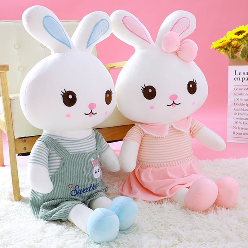 Plush Toy Little White Rabbit Doll Doll Cute Sleeping Doll
