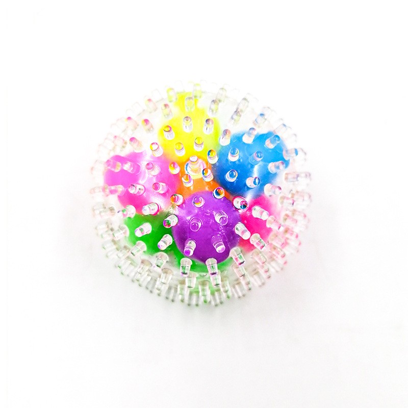 Stress Relief Ball Squeezing Toy TPR Soft Rubber Slow Rebound Vent Ball