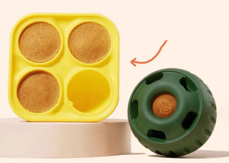 Dog Treat Ball - Interactive Food Dispensing Toy for Dogs