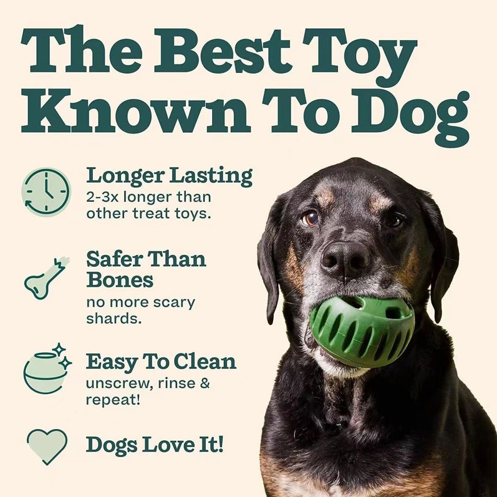 Dog Treat Ball - Interactive Food Dispensing Toy for Dogs